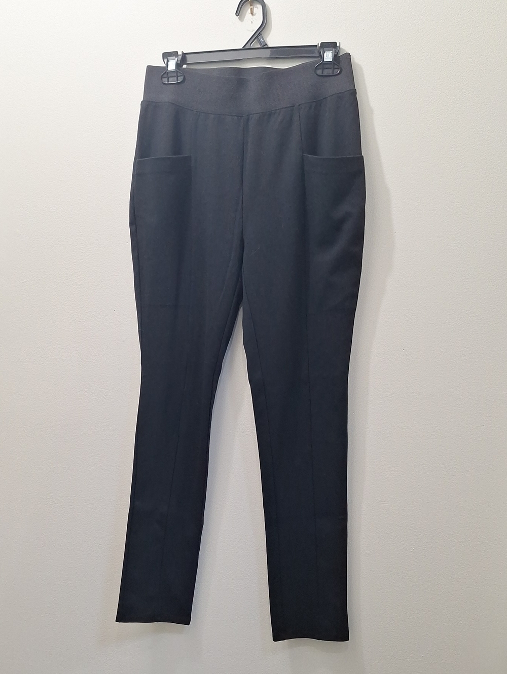 Banana Republic Black Skinny Ponte Pull-On Pants
